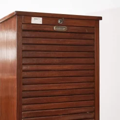Pamono Wood Shutter File Cabinet> Cabinets & Wardrobes