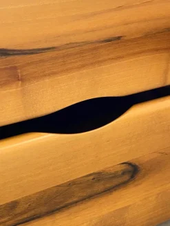 Pamono Wooden Bedside Tables by Mario Marenco for Mobilgirgi, 1980s, Set of 2><noscript><img width=
