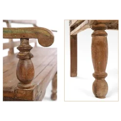 Pamono Wooden Bench><noscript><img width=