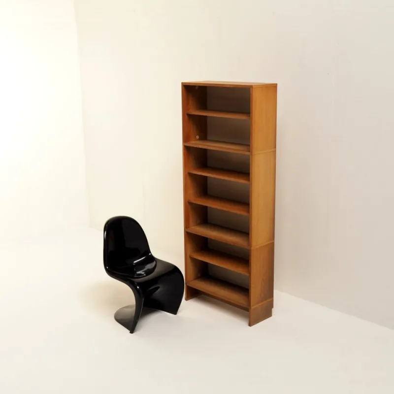 Pamono Wooden Bookcase by Cees Braakman for Pastoe, 1970s> Shelves & Wall Units
