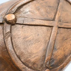 Outlet Pamono Wooden Bowl by David Marshall, 1980s