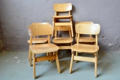 Online Pamono Wooden Childrens Chair, 1960s