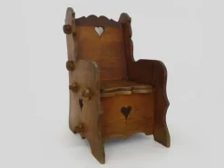 Pamono Wooden Children's Potty Chair, 1950s> Children's Chairs