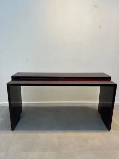 Clearance Pamono Wooden Console Tables, Set of 2