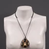 Outlet Pamono Wooden Costume Jewelry Pendant, 1980s