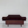 Best Pamono Wooden Double Bed by Gianfranco Frattini, 1950s