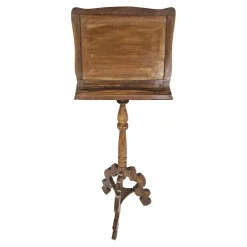Pamono Wooden Floor Lectern, 1890s> Pedestals And Columns