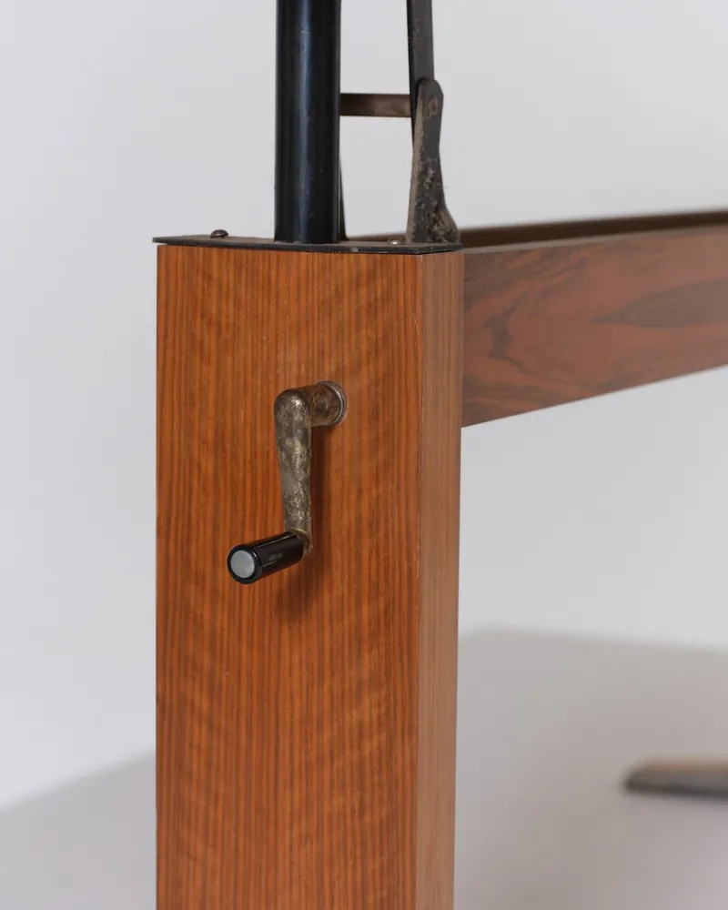 Best Pamono Wooden Height-Adjustable Dining Table, 1970s