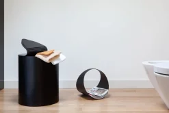 Outlet Pamono Wooden Holder Container by Luca Villa