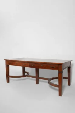 Outlet Pamono Wooden Library Table, 1940s