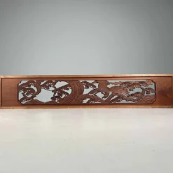 Outlet Pamono Wooden Ranma Temple Mountain Landscape, Japan, 1920s