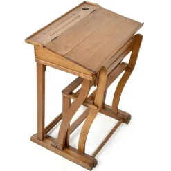 Pamono Wooden School Desk from Jouets Clerc><noscript><img width=