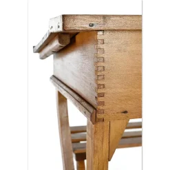 Pamono Wooden School Desk from Jouets Clerc><noscript><img width=