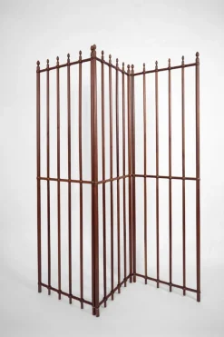 Pamono Wooden Screen, 19th Century> Room Dividers & Screens