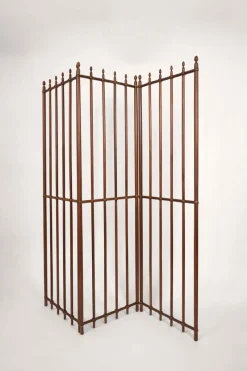Pamono Wooden Screen, 19th Century> Room Dividers & Screens