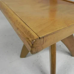 Clearance Pamono Wooden Swivel Chair, 1950s