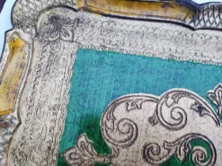 Sale Pamono Wooden Tray, Florentine, 1970s
