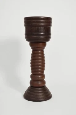 Pamono Wooden Vase Column, 1960s> Pedestals And Columns