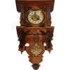 Pamono Wooden Wall Clock, 1880s> Clocks