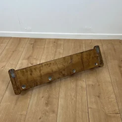 Online Pamono Wooden Wall-Mounted Coat Rack and Hat Rack, 1960s