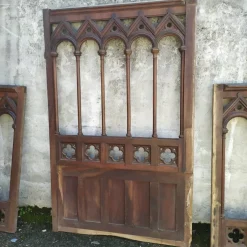Pamono Woodwork Claustra Doors, Set of 3><noscript><img width=