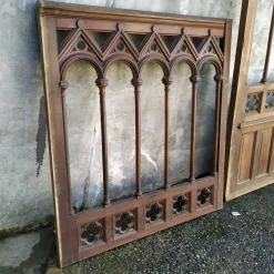 Pamono Woodwork Claustra Doors, Set of 3><noscript><img width=