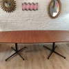 Pamono Work Table by Osvaldo Borsani for Tecno, 1960s, Set of 3> Worktables & Workbenches
