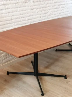 Pamono Work Table by Osvaldo Borsani for Tecno, 1960s, Set of 3><noscript><img width=
