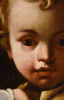 Pamono Workshop of Bartolomeo Schedoni, Portrait of a Child Alessandro Farnese Schedoni, 1630, Oil on Canvas