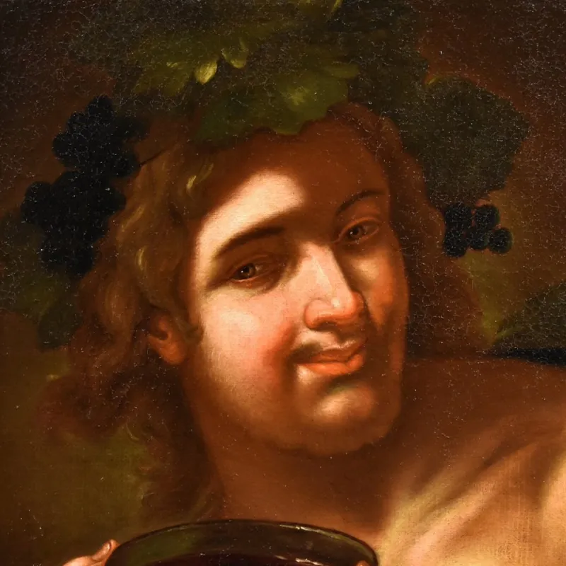 Hot Pamono Workshop of Gerard Van Honthorst, Dionysus / Bacchus, 1640, Oil on Canvas