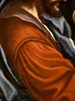 Pamono Workshop of Giovanni Francesco Barbieri / Detto Il Guercino, Saint Mark the Evangelist, 1680, Oil on Canvas><noscript><img width=