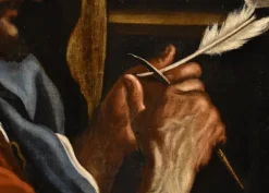 Pamono Workshop of Giovanni Francesco Barbieri / Detto Il Guercino, Saint Mark the Evangelist, 1680, Oil on Canvas><noscript><img width=