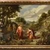 Pamono Workshop of Jan Brueghel the Younger, Noli Me Tangere, 1650, Oil on Canvas