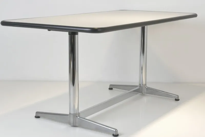 Outlet Pamono Worktable in Aluminium by Giancarlo Piretti for Mobilier International, France, 1970s