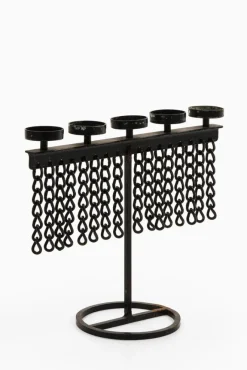 Online Pamono Wrought Iron Candleholder, 1960s