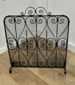 Discount Pamono Wrought Iron Fire Screen