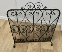 Discount Pamono Wrought Iron Fire Screen