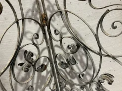 Pamono Wrought Iron Four-Leaf Partition, Set of 4