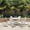 Pamono Wrought Iron Garden Seating, Set of 9> Garden Seating