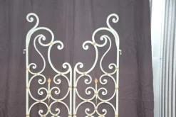 Pamono Wrought Iron Interior Doors by Gilbert Poillerat, 1950s, Set of 2> Architectural Elements