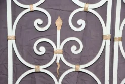 Pamono Wrought Iron Interior Doors by Gilbert Poillerat, 1950s, Set of 2><noscript><img width=