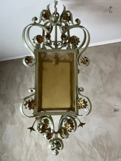 Outlet Pamono Wrought Iron Lantern, 1950s