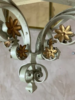 Outlet Pamono Wrought Iron Lantern, 1950s