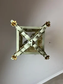 Outlet Pamono Wrought Iron Lantern, 1950s