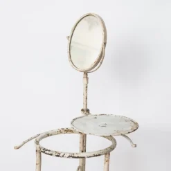 Pamono Wrought Iron Outdoor Dressing Table><noscript><img width=
