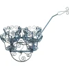 Best Pamono Wrought Iron Planter Carriage, 1960s, Set of 2