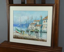 Online Pamono Xavier Miranda, Marine Composition, 1970s, Artwork on Paper, Framed