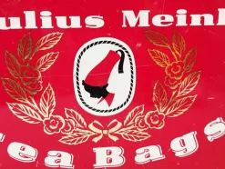 Best Pamono XJulius Meinl Tea Tin, 1960s