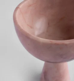 Pamono XL Pink Marble Pedestal Bowl from Kiwano Concept><noscript><img width=