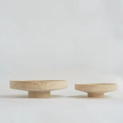 Pamono XL Travertine Narrow Bowl from Kiwano Concept><noscript><img width=